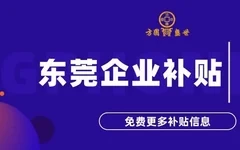 东莞高新技术企业认定申报奖励补贴一览